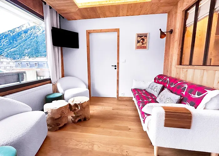 Апартаменты Hyper Centre Balcon Parking Prive Шамони