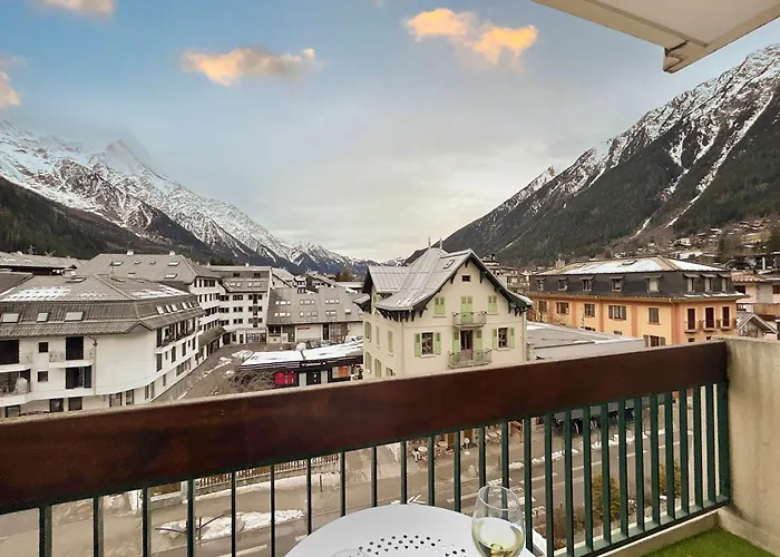 Hyper Centre Balcon Parking Prive Апартаменты Шамони