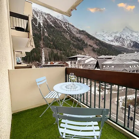 Hyper Centre Balcon Parking Prive * Шамони